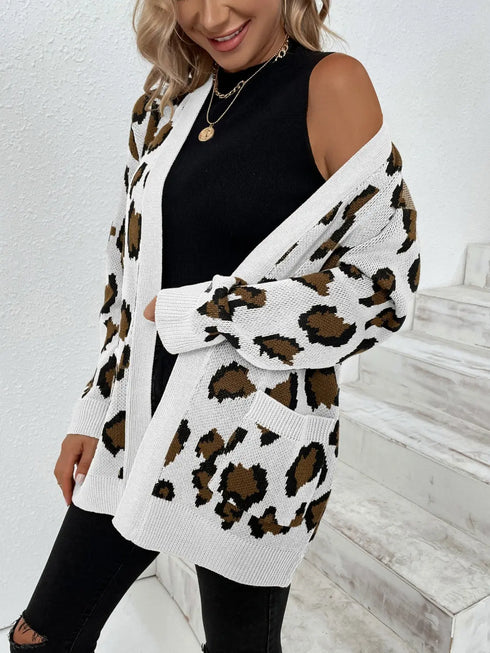 'Ulani' Animal Print Cardigan - Celes Fashion